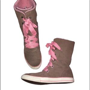 Converse Suede Sherpa Lined Boots